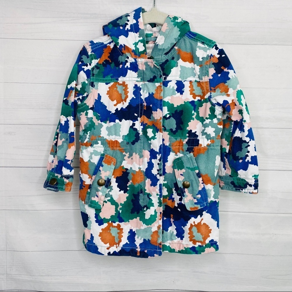 Girls Gymboree Camo Print Jean Jacket 2T